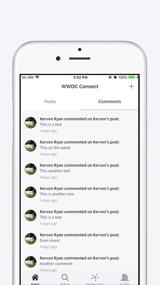#4. Connect App for WWDC (iOS) 由: Kervon Ryan