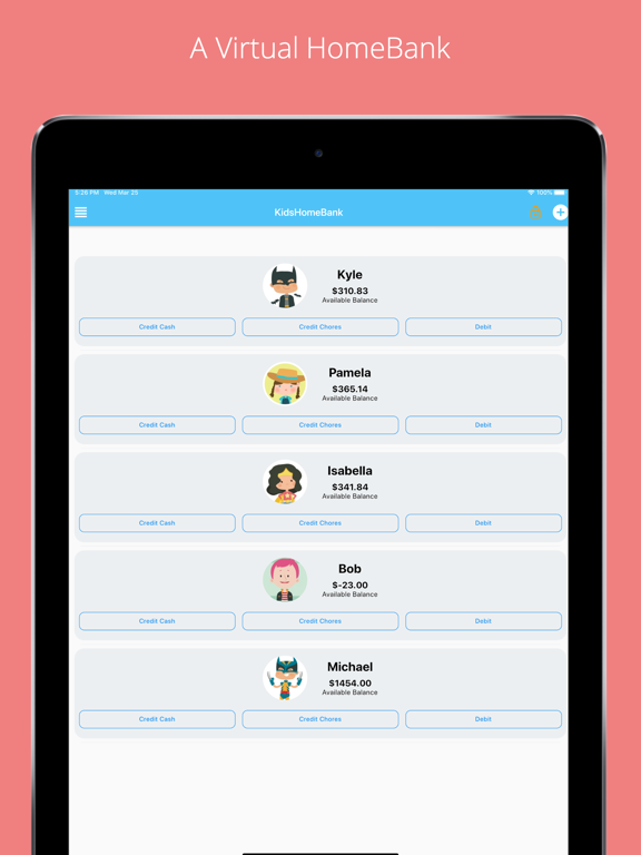 Screenshot #4 pour KidsHomeBank Plus