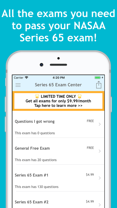 Series 65 Exam Center screenshot 4