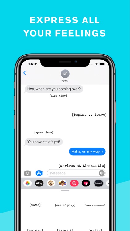 Stage Directions Stickers