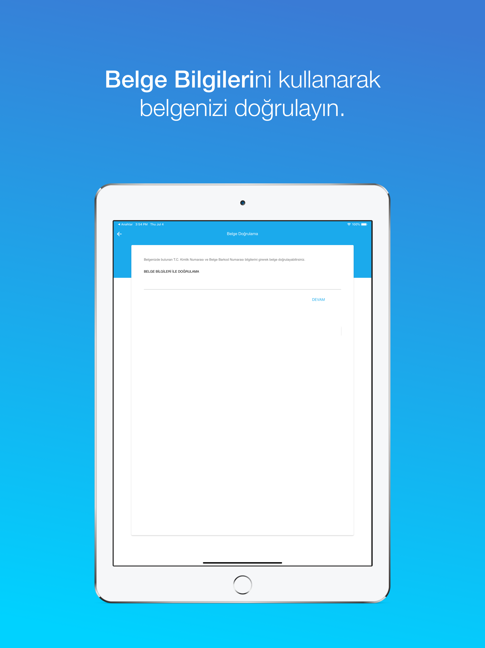 e-Devlet Belge Doğrulama