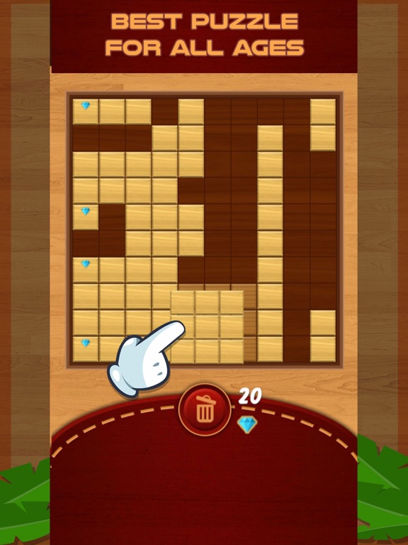 Screenshot #4 pour Bloc Puzzle : Classicque Bois