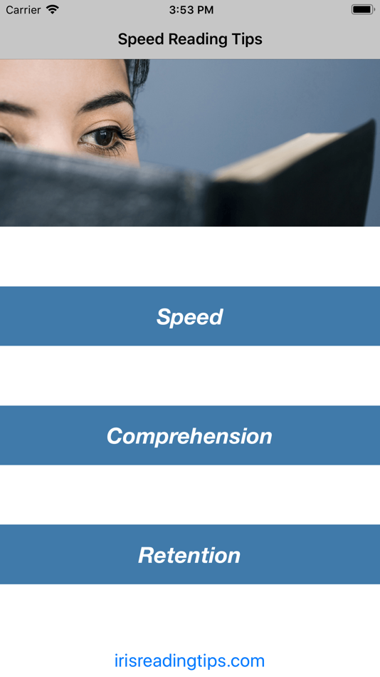 #1. Speed Reading Tips (iOS) 由: Iris Reading, LLC