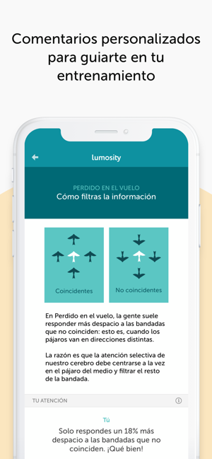 ‎Lumosity - Entrenador Cerebral Screenshot