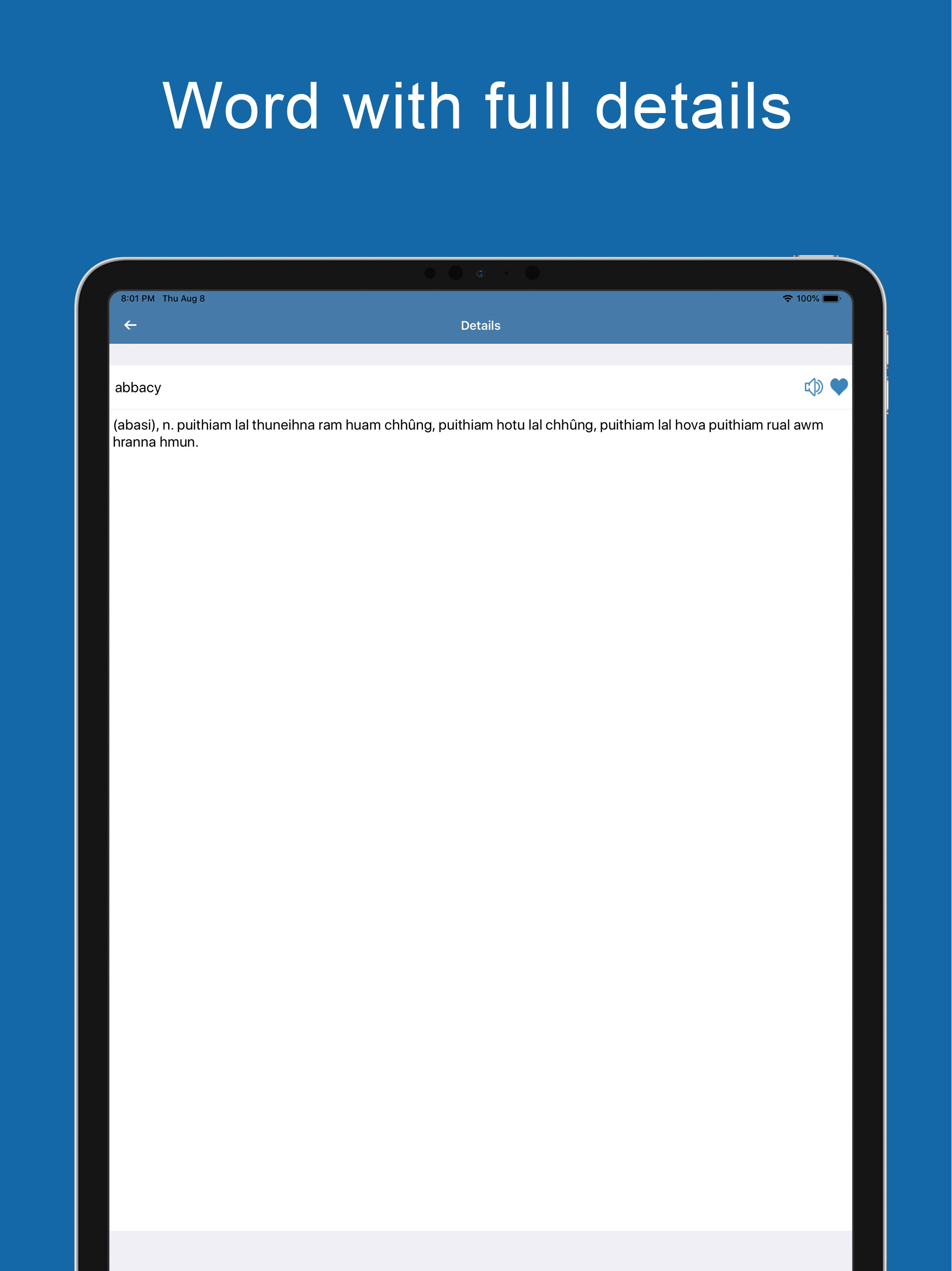 Mizo Dictionary & Translator