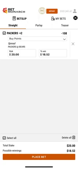 Game screenshot BetMonarch apk