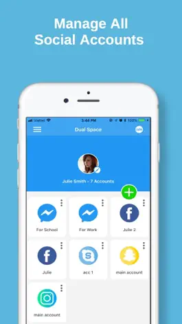 Game screenshot Dual Space: Social Manager mod apk