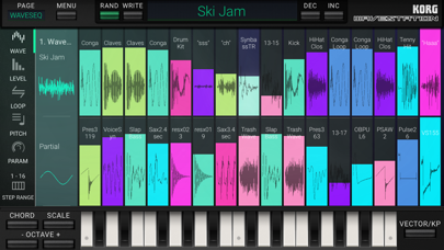 KORG iWAVESTATION screenshot1