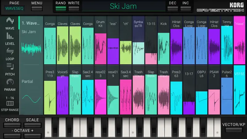 KORG iWAVESTATION screenshot 2 of 5
