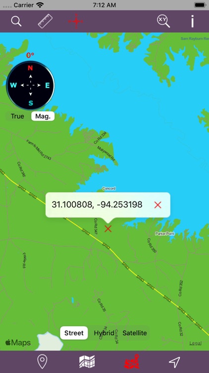 Angelina National Forest – GPS screenshot-3