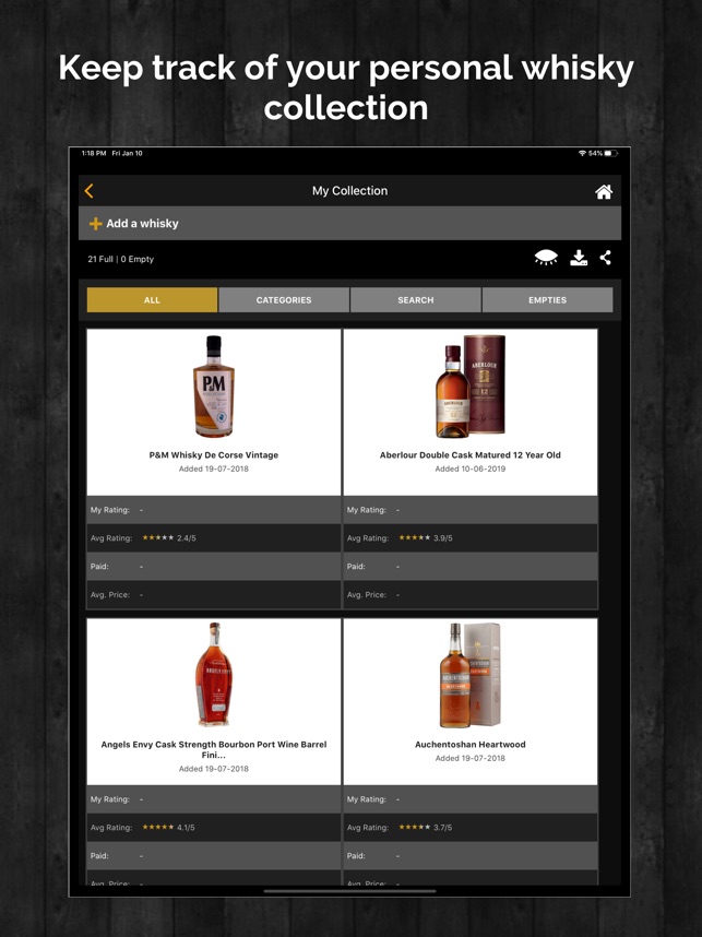 Whizzky Whisky Scanner on the App Store