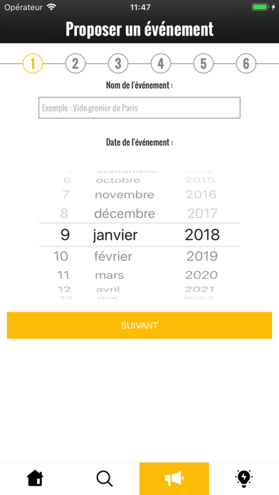Vide-greniers et brocantes Screenshot