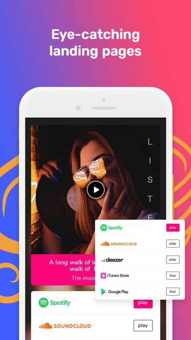 Screenshot #3 pour MusicLink - Promote Your Music