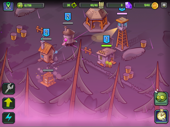Zombi Swarm: Isle of last man iPad screenshot