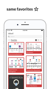 ddxof: medical algorithms screenshot