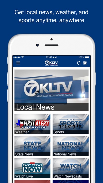 KLTV 7 East Texas News Screenshot