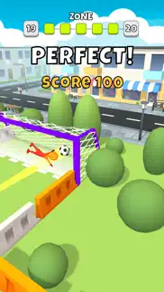 crazy kick! fun football game iphone screenshot 2