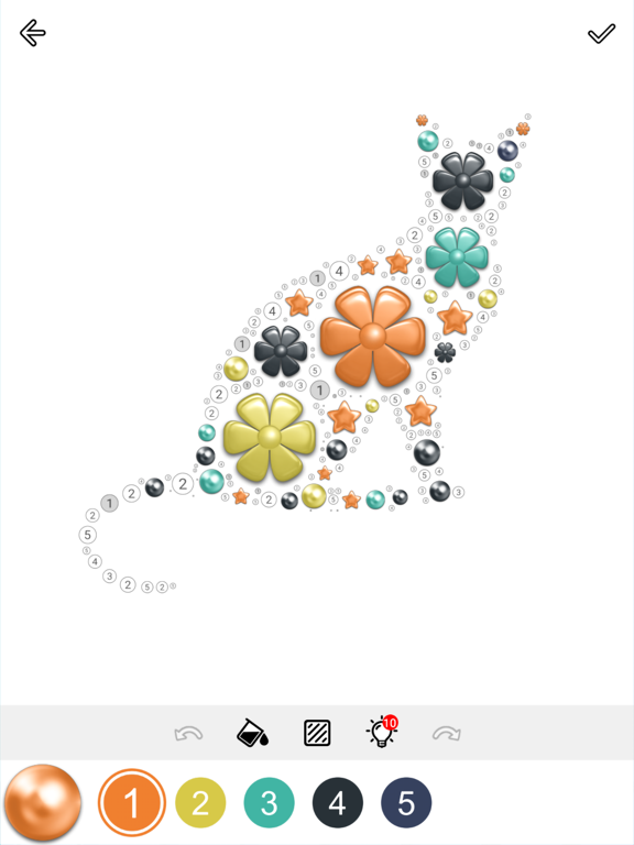 Diamond Art: Color by Number iPad screenshot
