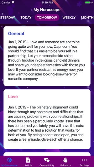 Horoscope 2019!(圖3)-速報App