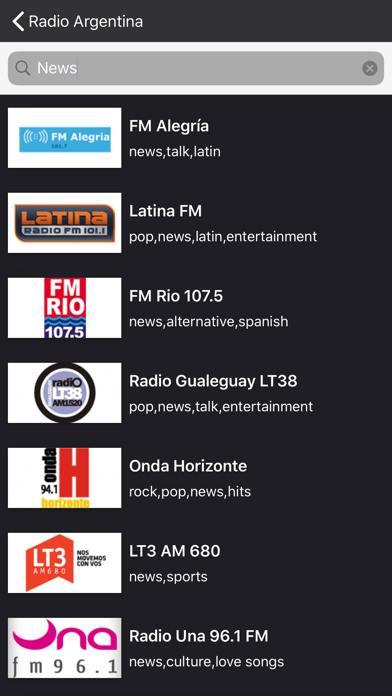 Radio Argentina - News & Music screenshot 4