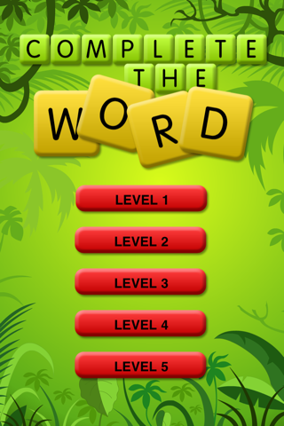 Complete The Word - Kids Games screenshot 2