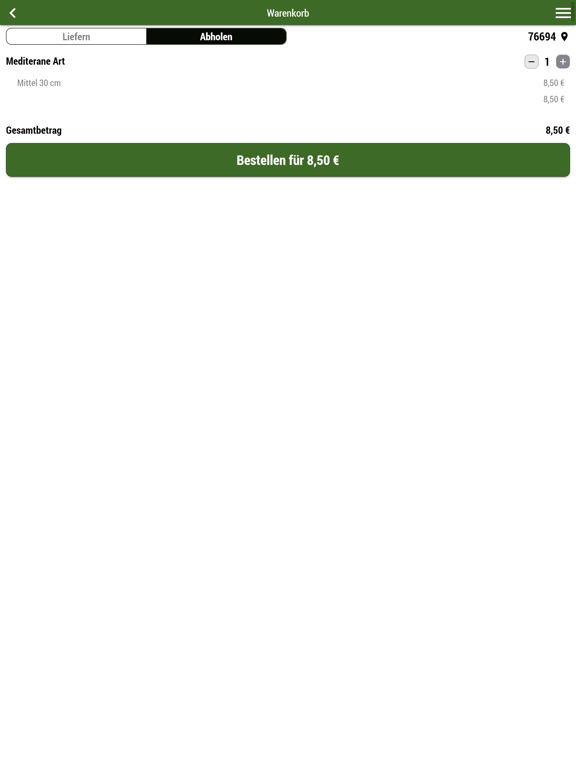 Screenshot #5 pour Ciao Pizza Heimservice