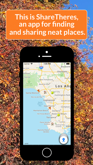 Pinsets iPhone screenshot 1 - Travel app