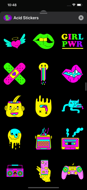 Acid Stickers: Trippy Fun(圖8)-速報App