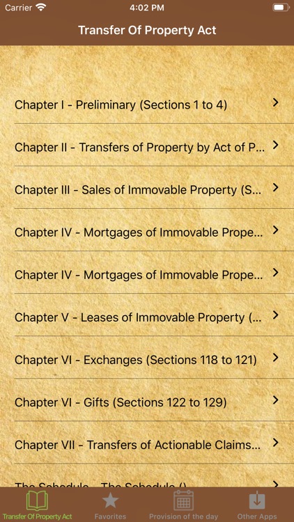 Transfer Of Property Act: 1882