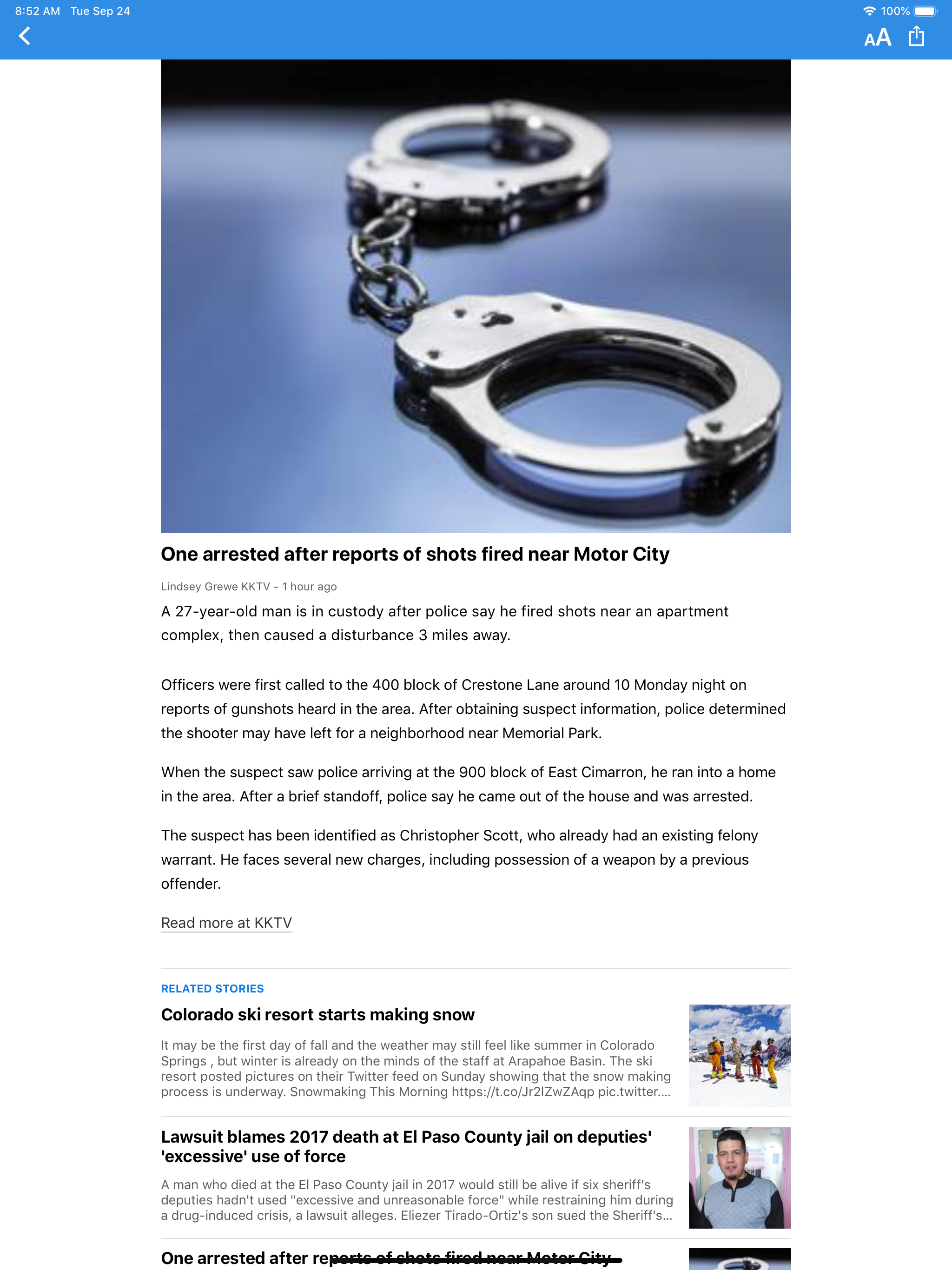 The Colorado Springs Gazette