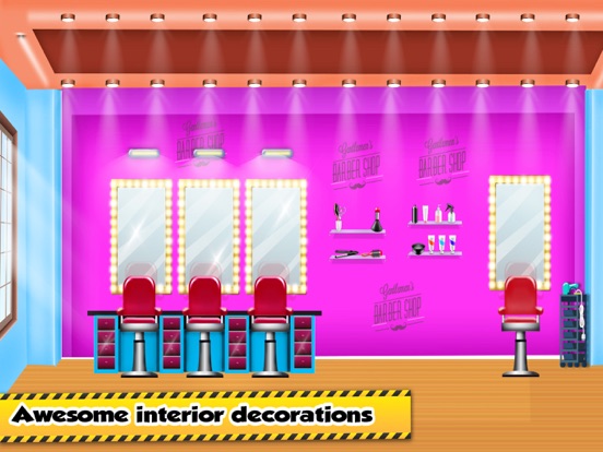 Build A Barber Shop iPad screenshot