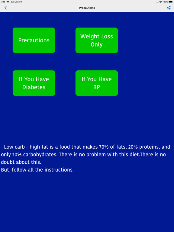 VRK Diet India iPad screenshot