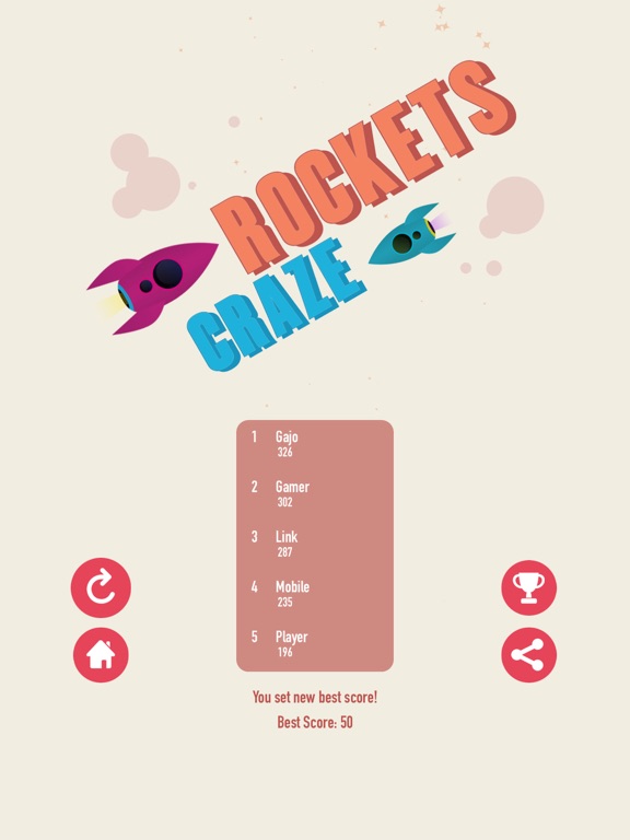 Rockets Craze iPad screenshot