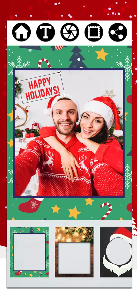 Merry Xmas Photo Frames