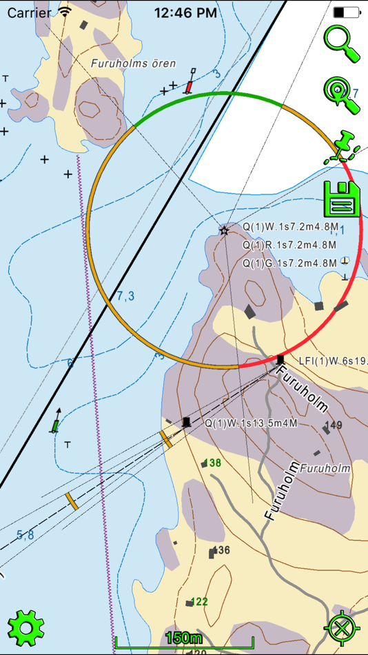 #2. Mapitare Terrain and Sea map (iOS) 由: Mapitare Oy