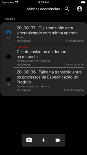 Qualiex Ocorrências screenshot 4