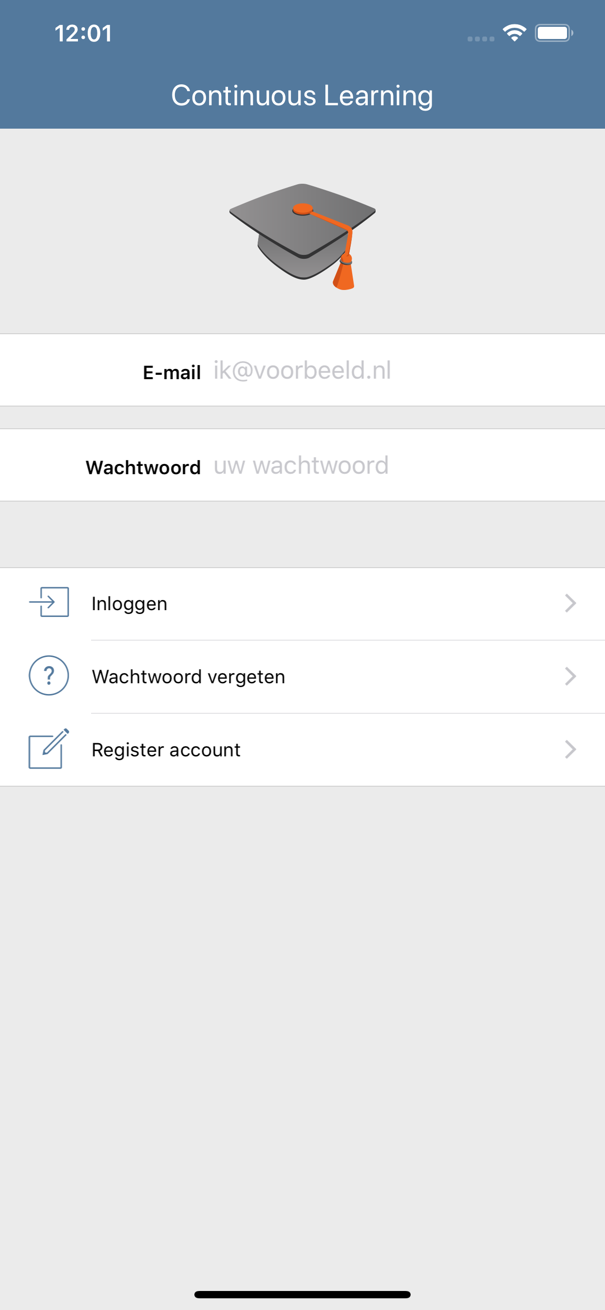 Continuous Learning App