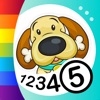 Color by Numbers - Dogs