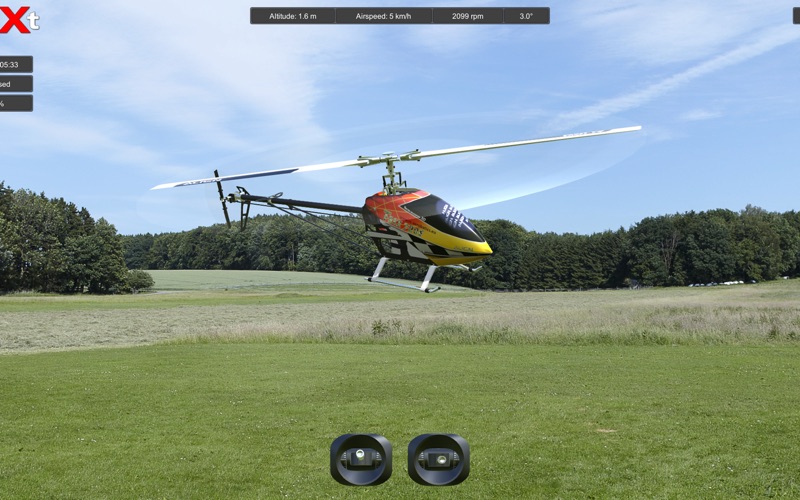 Screenshot #1 pour CGM rc Heli Simulator Lite