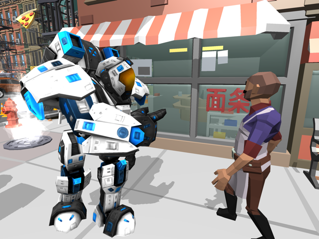 ‎Flying Super-Hero Rescue Robo Screenshot