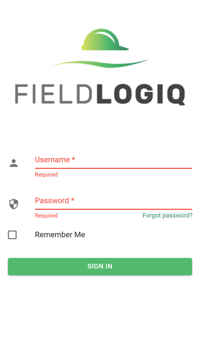 FieldLogIQ Classic Screenshot