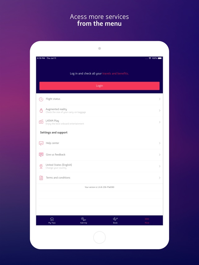 latam online check in