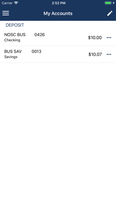 Screenshot #2 pour USB goMobile Banking