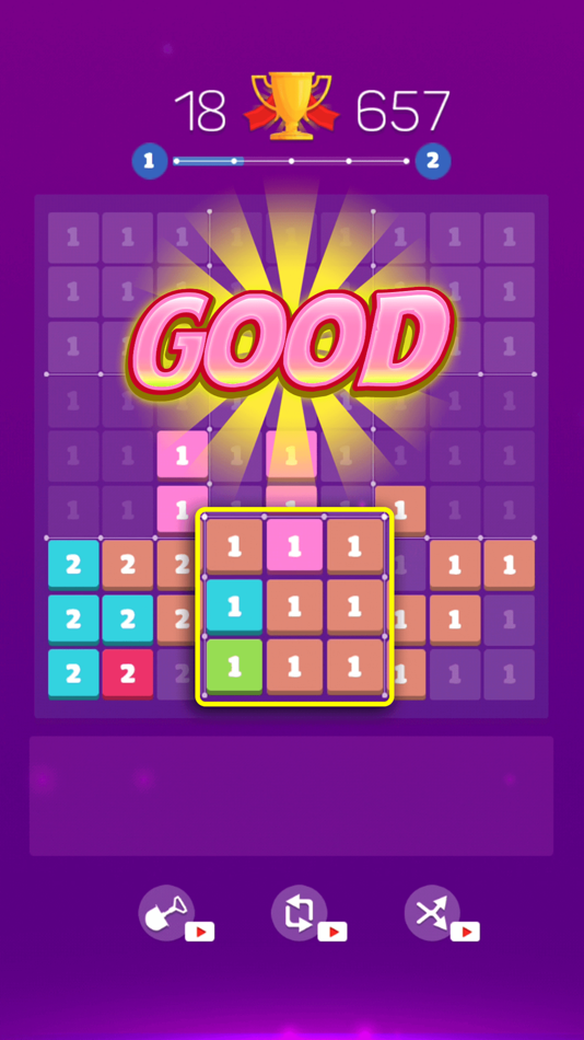 #3. SuDoBlock : Block puzzle game (iOS) Podle: Vnstart LLC
