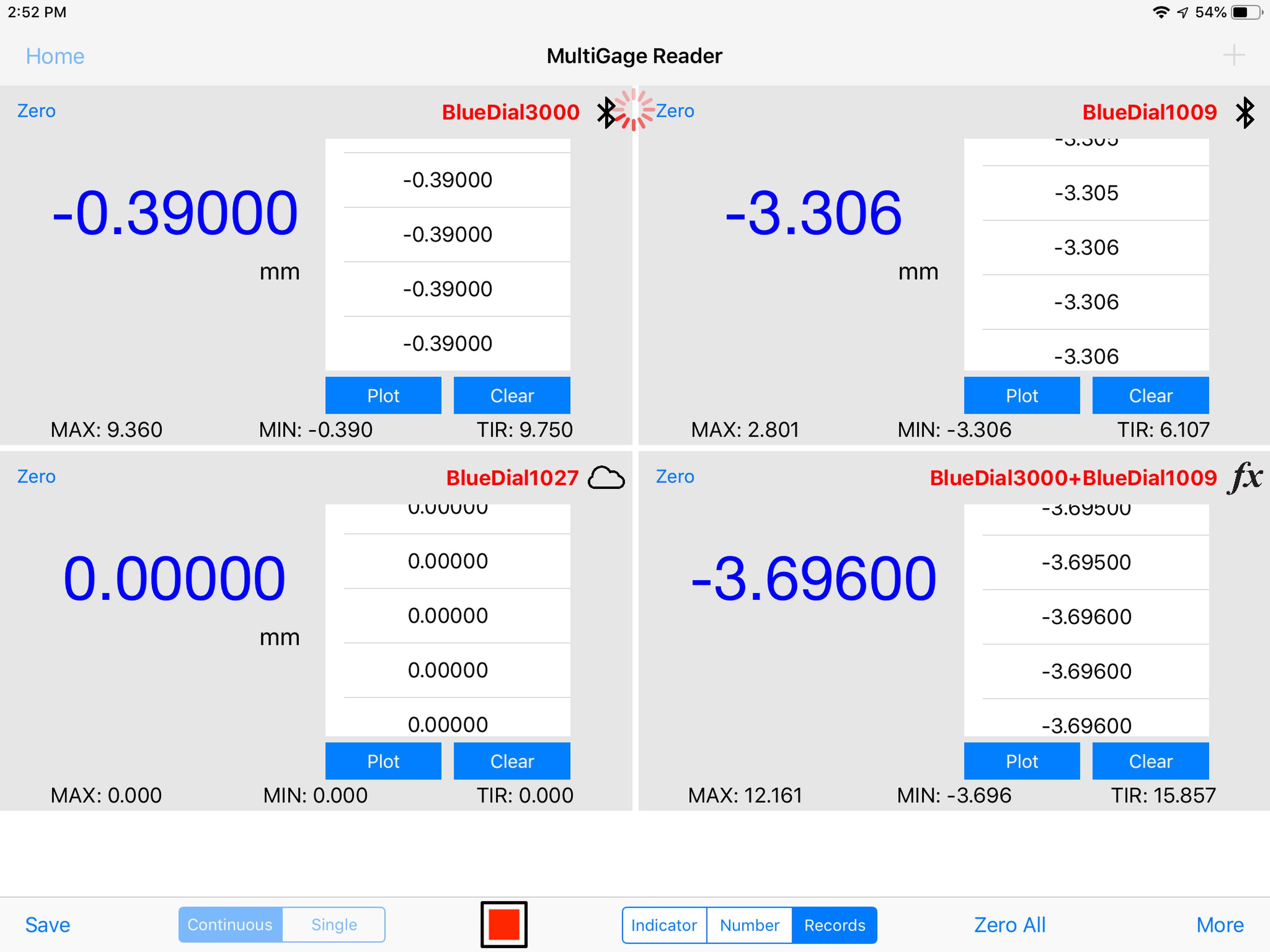 MultiGage Reader screenshot 13