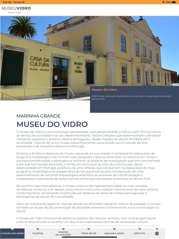Screenshot #5 pour Museu do Vidro Marinha Grande