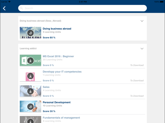 Screenshot #6 pour Cegid Talentsoft LMS App