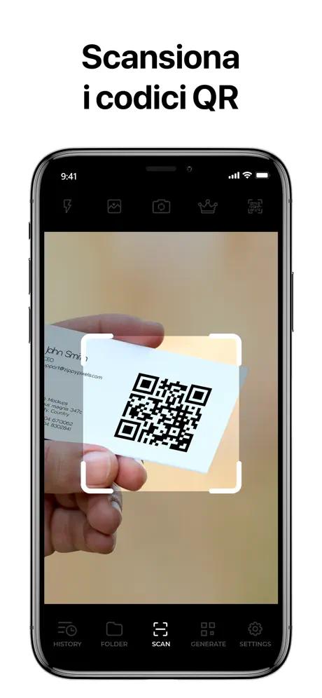 QR Code - Lettore di codici QR