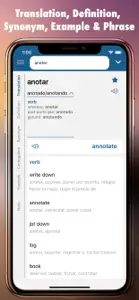 Spanish Plus Dict & Translator screenshot #2 for iPhone