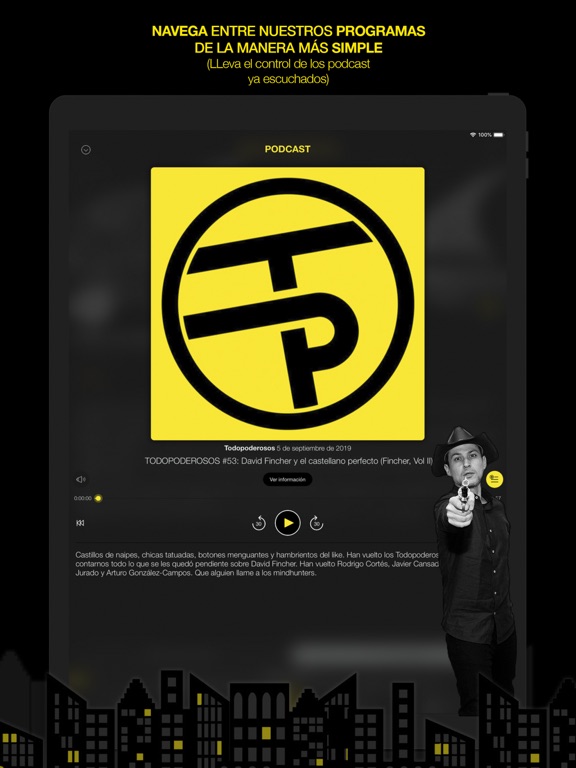 TP Cast - por Todopoderosos iPad screenshot 5 - News app